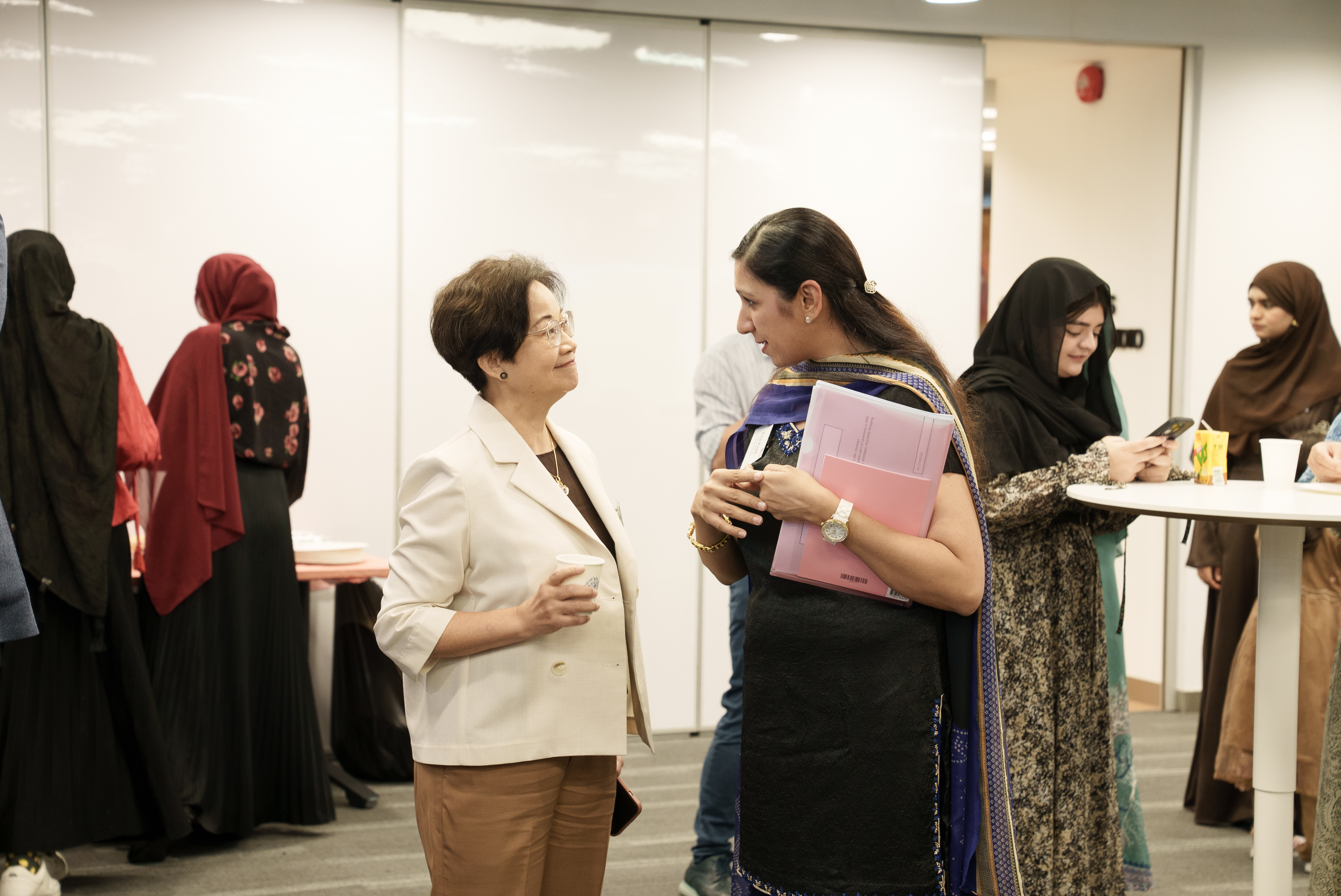 Book launch moment