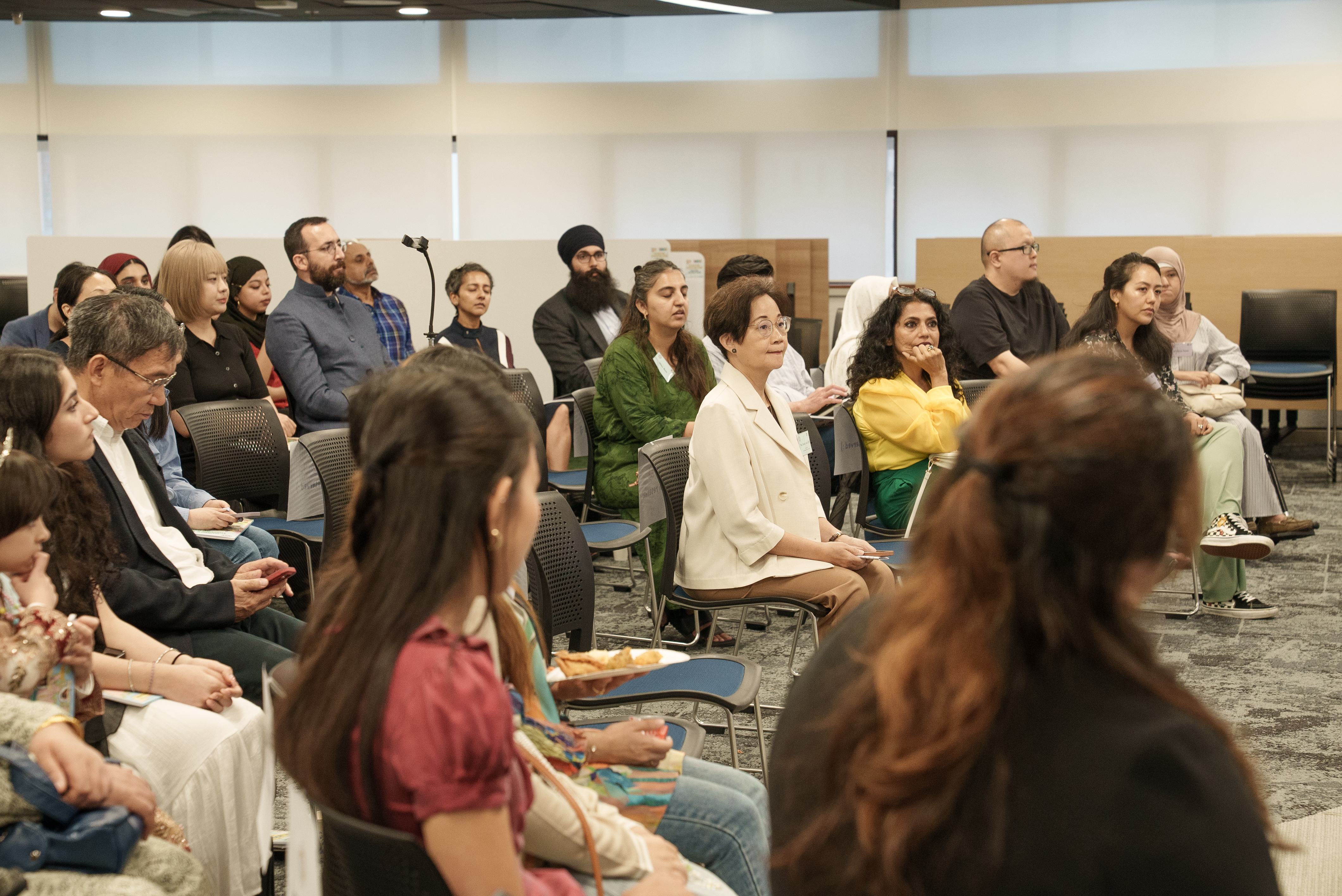 Book launch moment