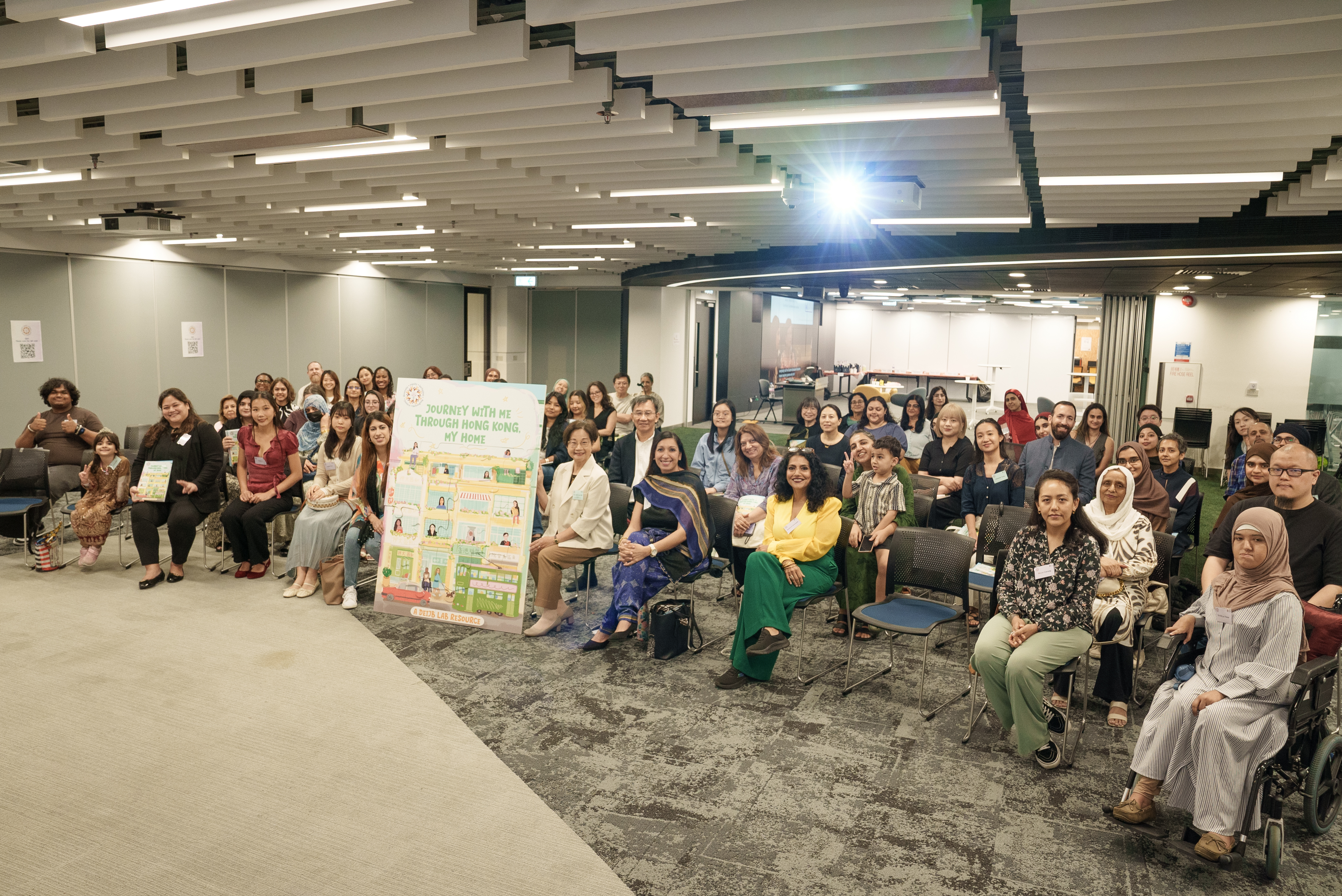 Book launch moment