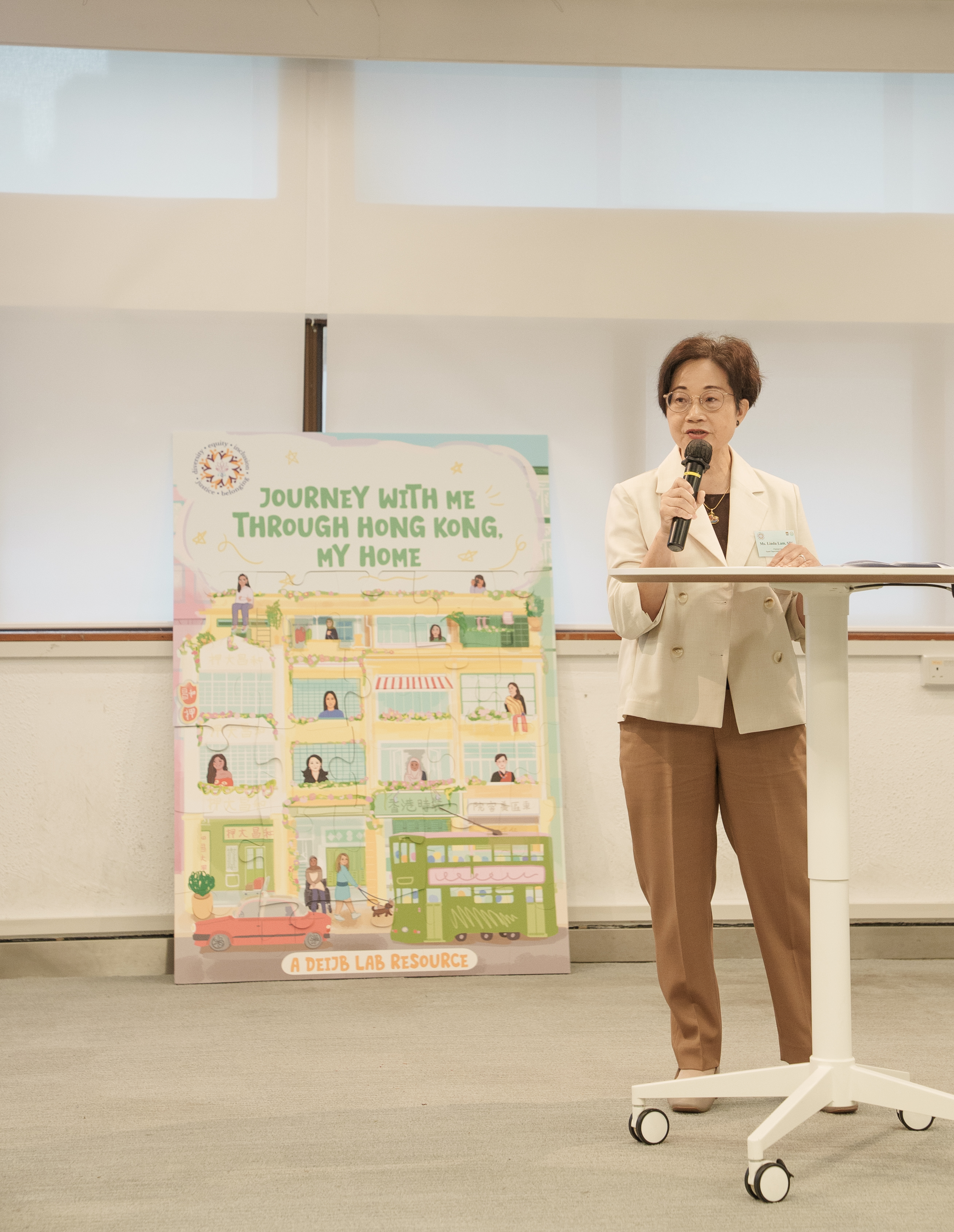 Book launch moment